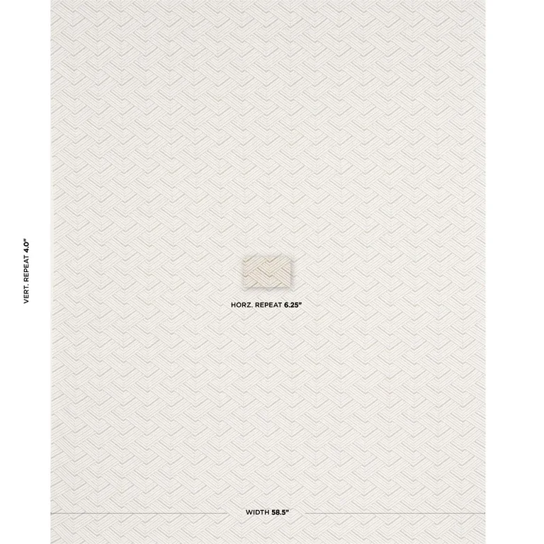 Schumacher 83330 Minna Heavyweight Linen Ivory fabric swatch