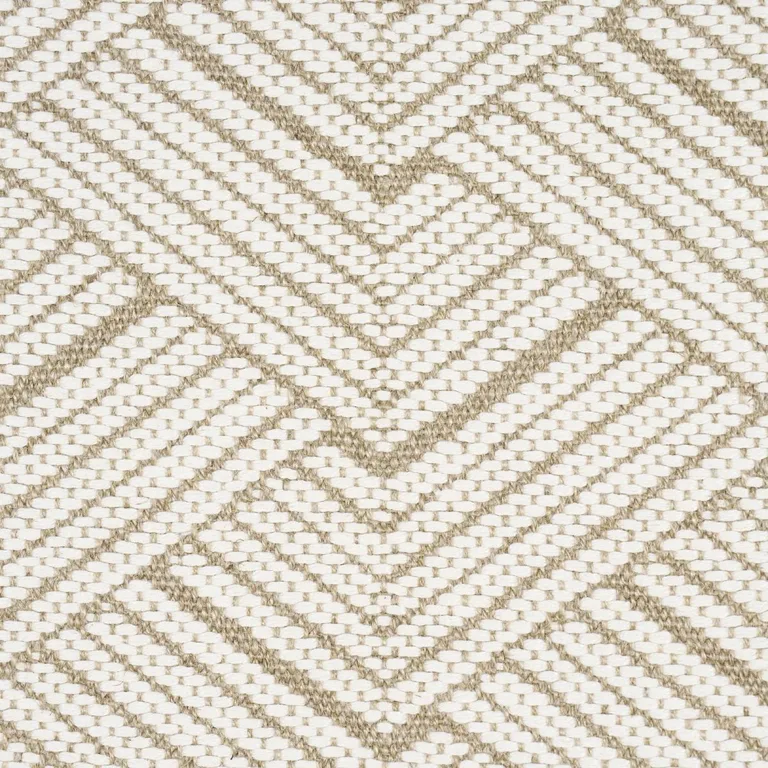 Schumacher 83330 Minna Heavyweight Linen Ivory fabric swatch