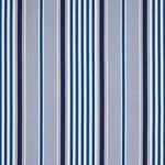 Schumacher 66014 Minzer Cotton Stripe Blue fabric swatch