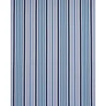 Schumacher 66014 Minzer Cotton Stripe Blue fabric swatch