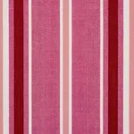 Schumacher 66016 Minzer Cotton Stripe Pink fabric swatch