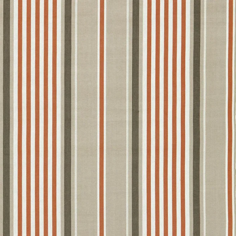 Schumacher 66010 Minzer Cotton Stripe Valencia fabric swatch