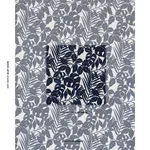 Schumacher 84323 Miramar Indoor/Outdoor Velvet Navy fabric swatch