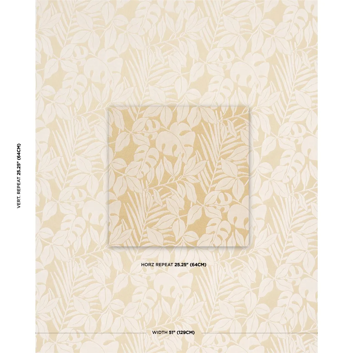 Schumacher 84320 Miramar Indoor/Outdoor Velvet White Sand fabric swatch