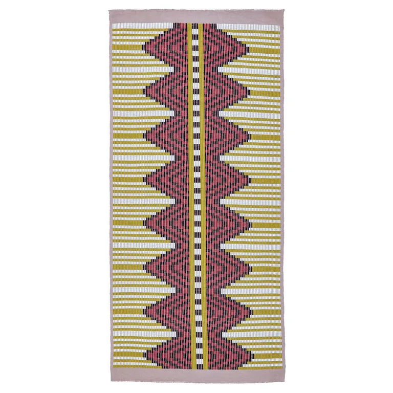 Schumacher 79271 Mixco Hand Woven Brocade Dewberry fabric swatch