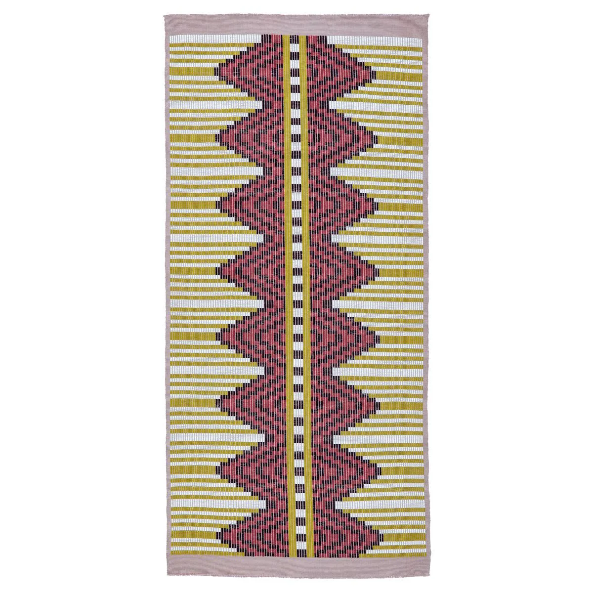 Schumacher 79271 Mixco Hand Woven Brocade Dewberry fabric swatch