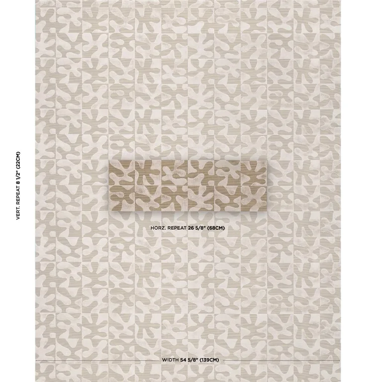 Schumacher 82991 Modern Dance Velvet Champagne fabric swatch