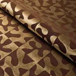 Schumacher 82990 Modern Dance Velvet Gold fabric swatch