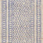 Schumacher 177181 Mohave Indigo fabric swatch