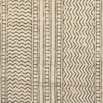 Schumacher 177180 Mohave Natural fabric swatch