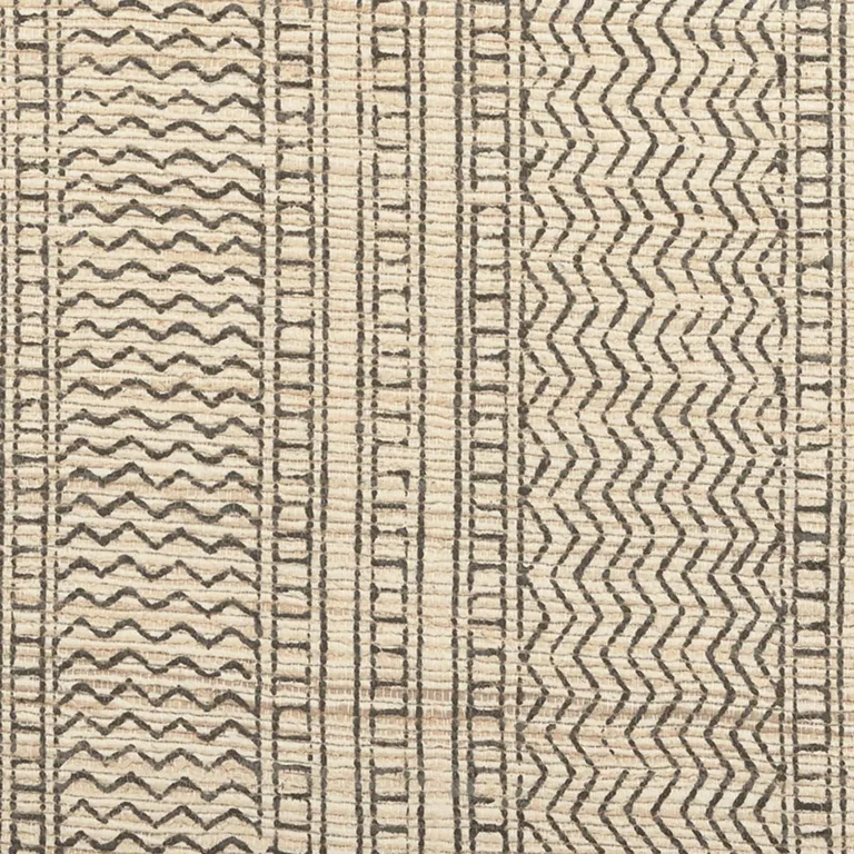 Schumacher 177180 Mohave Natural fabric swatch
