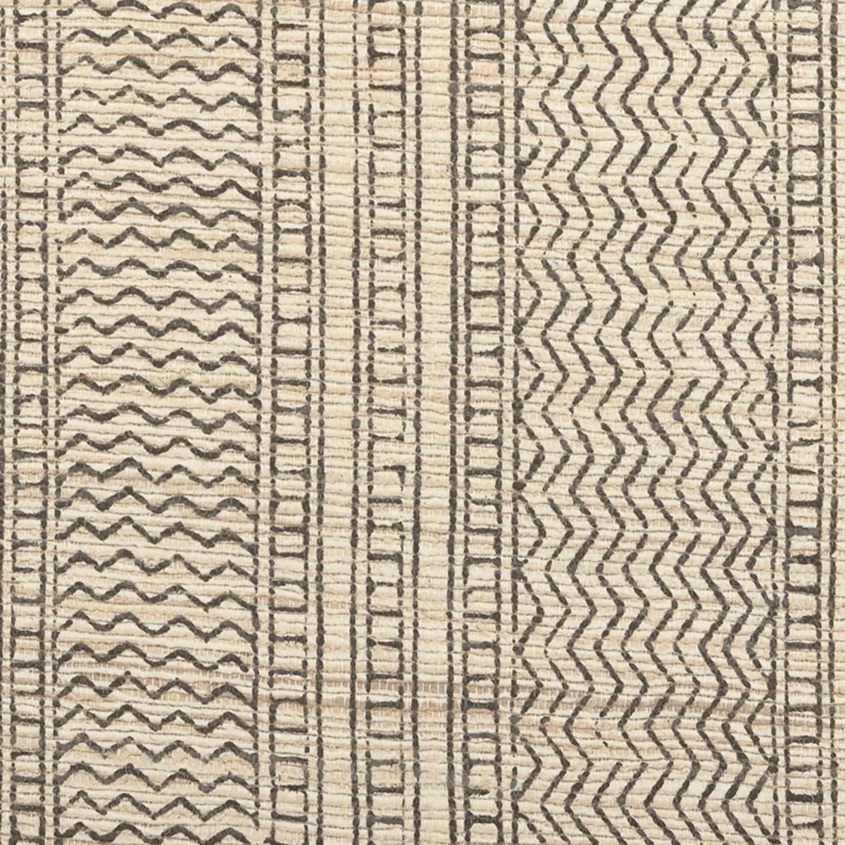 Schumacher 177180 Mohave Natural fabric swatch