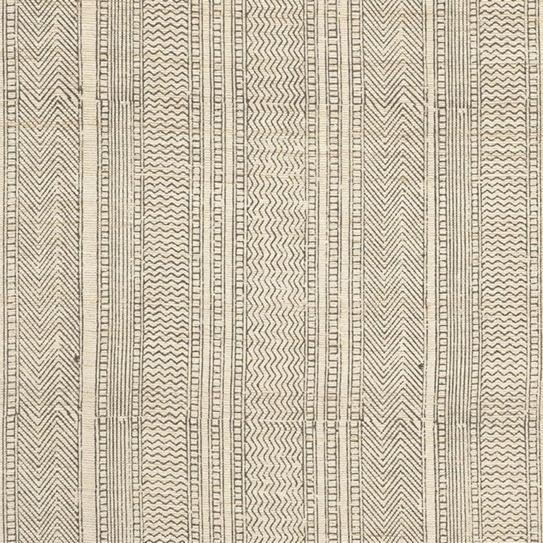 Schumacher 177180 Mohave Natural fabric swatch