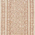 Schumacher 177183 Mohave Sepia fabric swatch