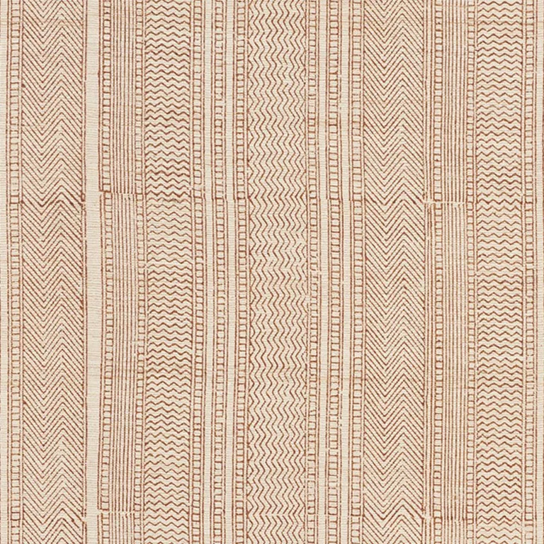 Schumacher 177183 Mohave Sepia fabric swatch