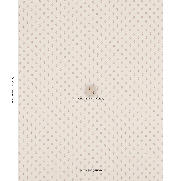 Schumacher 182721 Moira Hand Print Spice fabric swatch