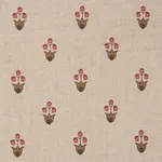 Schumacher 182721 Moira Hand Print Spice fabric swatch