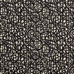 Schumacher 76711 Momentum Black fabric swatch