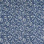 Schumacher 76710 Momentum Blue fabric swatch