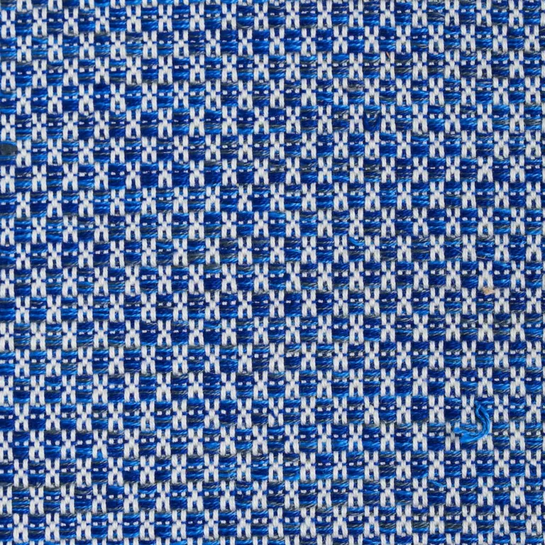 Schumacher 78932 Momo Hand Woven Texture Blue fabric swatch