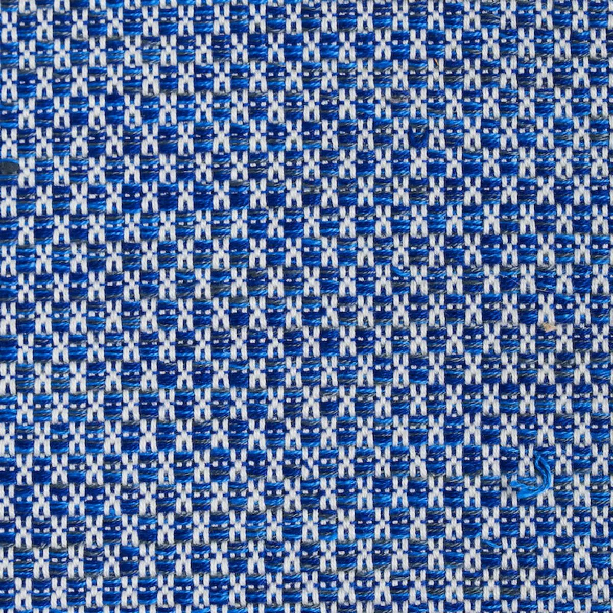 Schumacher 78932 Momo Hand Woven Texture Blue fabric swatch