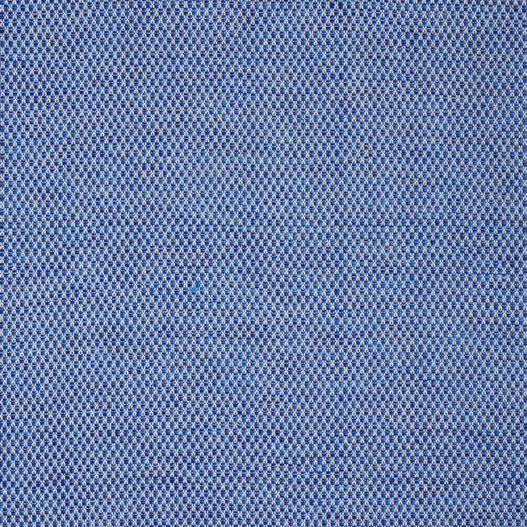Schumacher 78932 Momo Hand Woven Texture Blue fabric swatch
