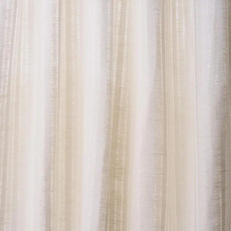 Schumacher 67200 Mona Sheer Ivory fabric swatch