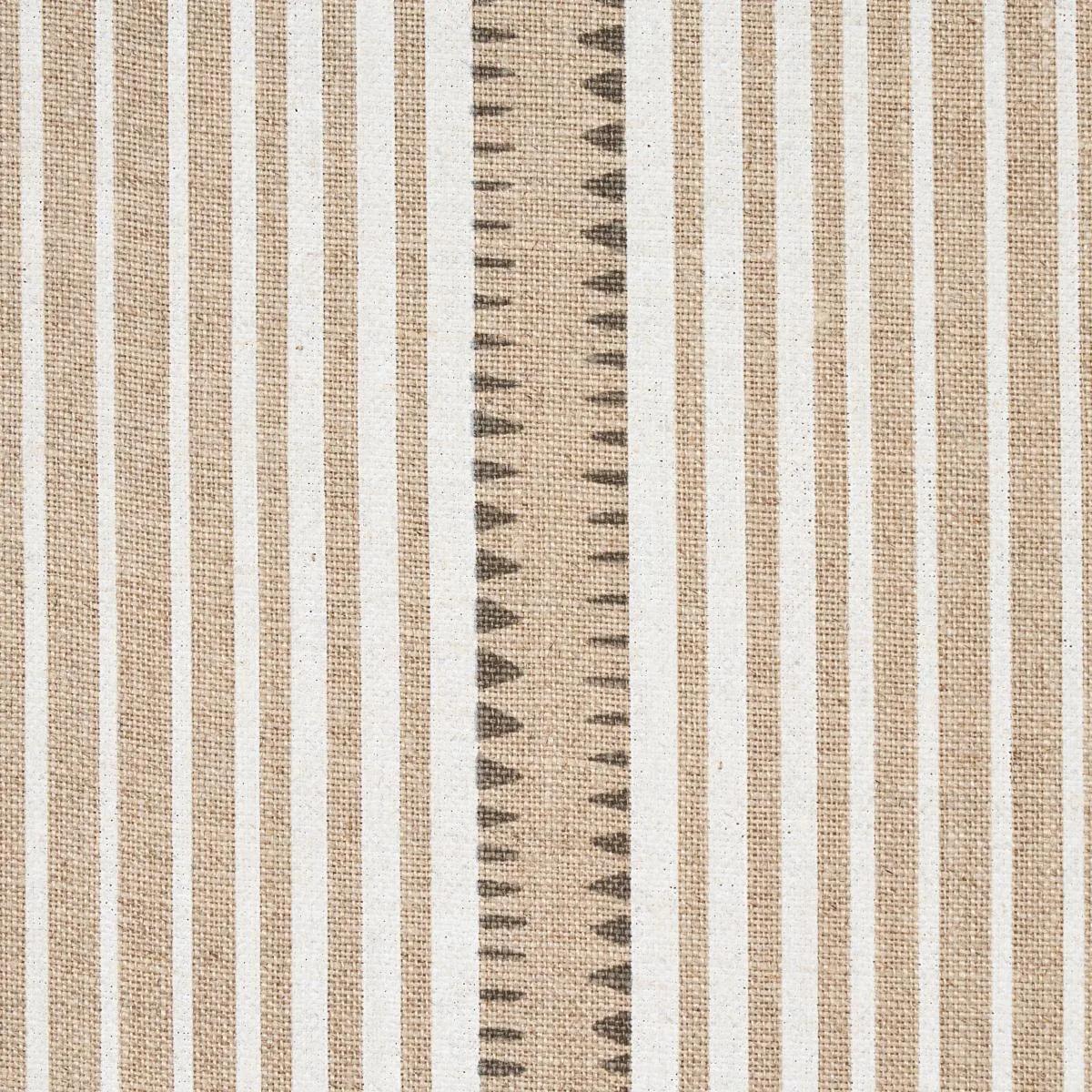 Schumacher 176278 Moncorvo Natural fabric swatch