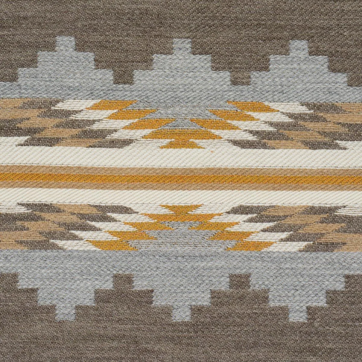 Schumacher 87022 Monsoon Neutral fabric swatch
