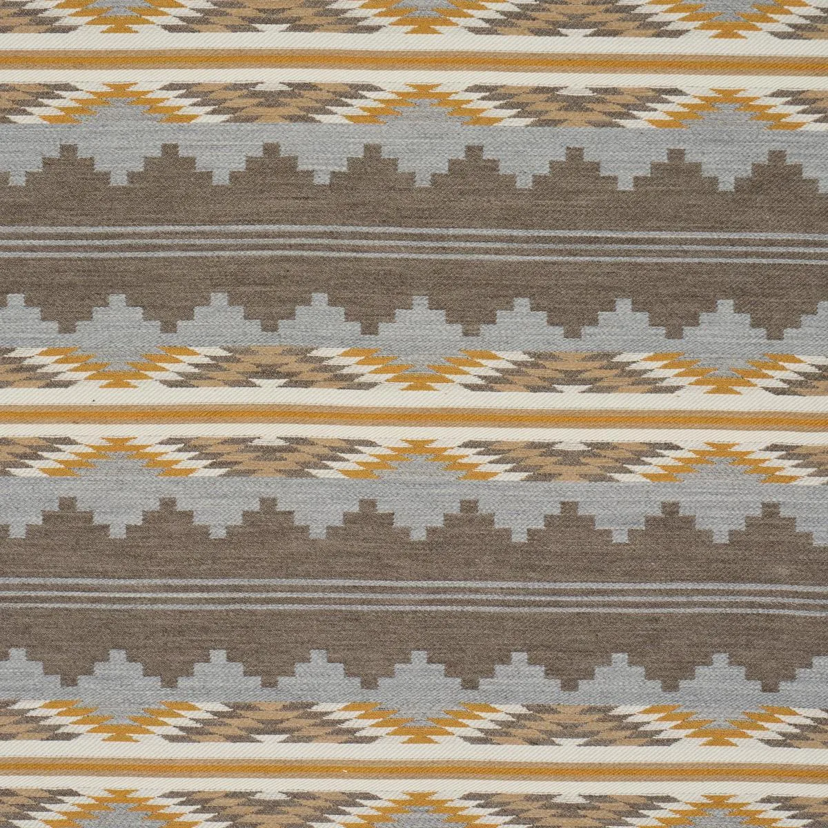Schumacher 87022 Monsoon Neutral fabric swatch