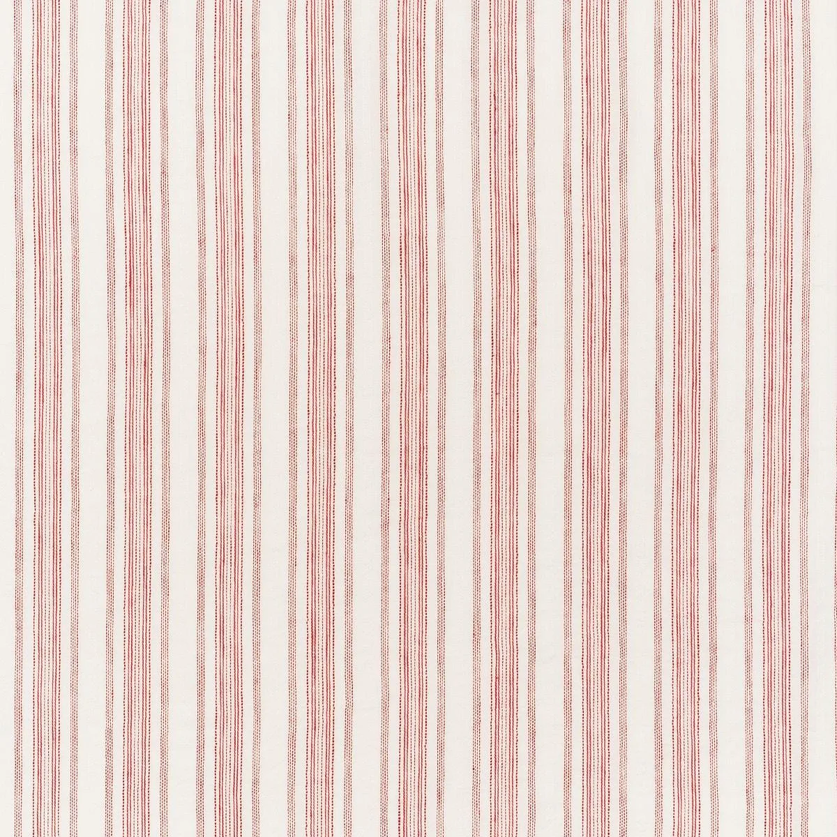 Schumacher 70013 Montallegro Linen Sheer Red fabric swatch