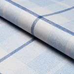 Schumacher 66667 Montana Wool Plaid Arctic fabric swatch
