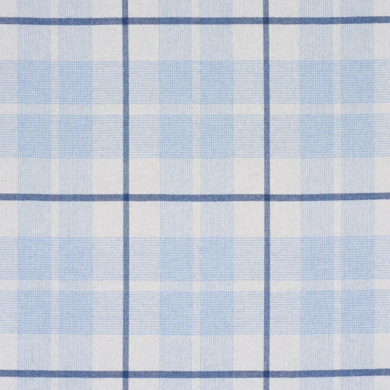 Schumacher 66667 Montana Wool Plaid Arctic fabric swatch