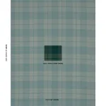 Schumacher 66666 Montana Wool Plaid Hunter fabric swatch