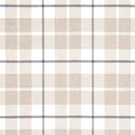 Schumacher 66664 Montana Wool Plaid Neutral fabric swatch