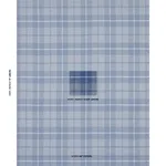 Schumacher 66668 Montana Wool Plaid Slate fabric swatch