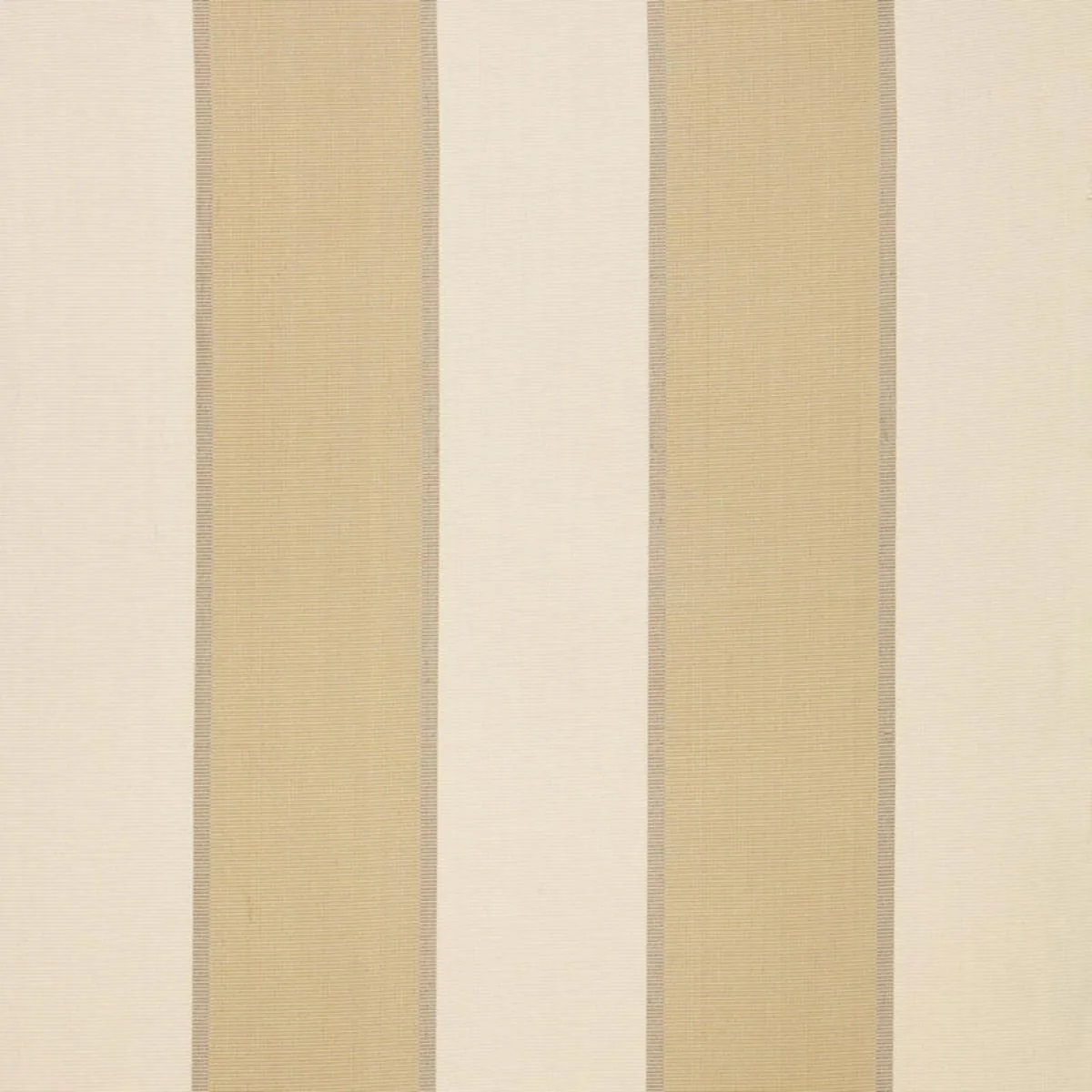 Schumacher 64780 Montebello Stripe Champagne fabric swatch