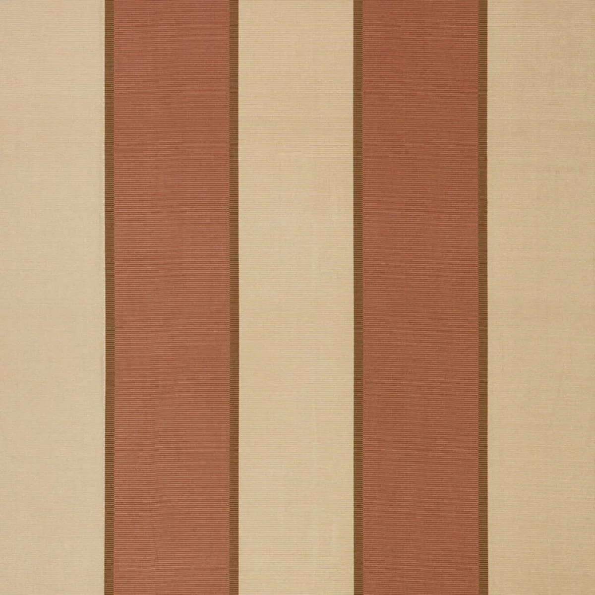Schumacher 64782 Montebello Stripe Tuscan fabric swatch