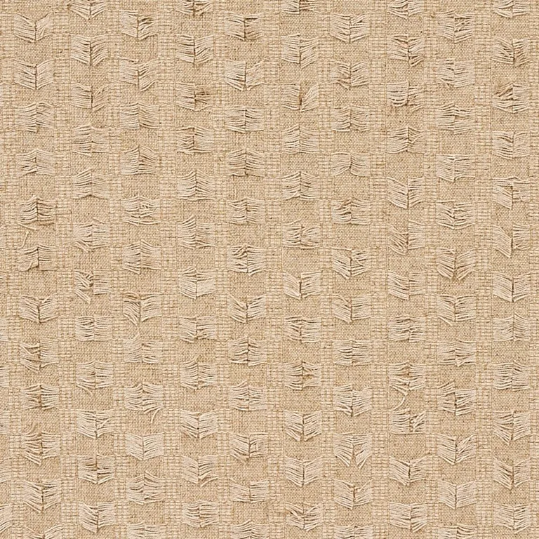 Schumacher 73581 Montego Fringe Natural fabric swatch