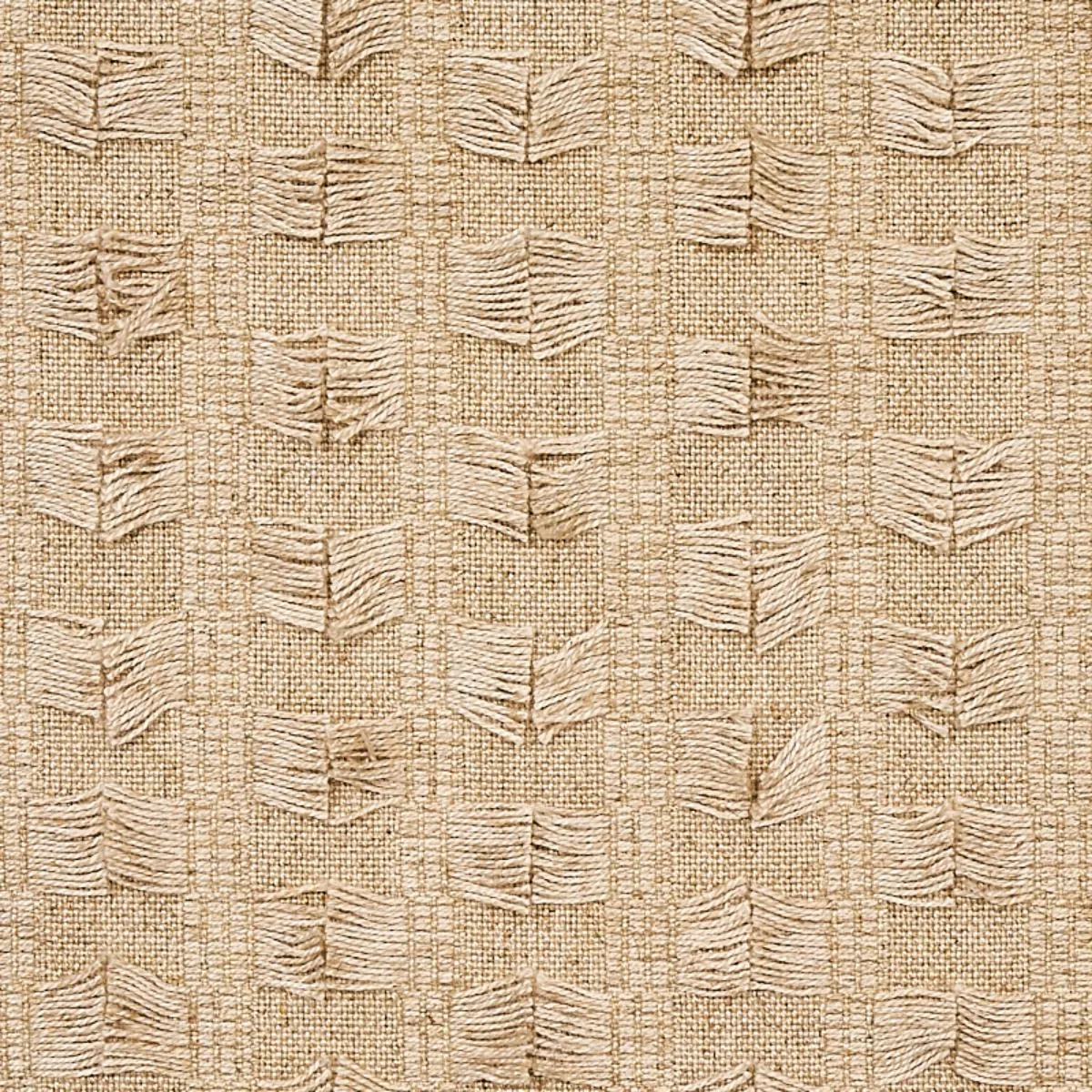 Schumacher 73581 Montego Fringe Natural fabric swatch
