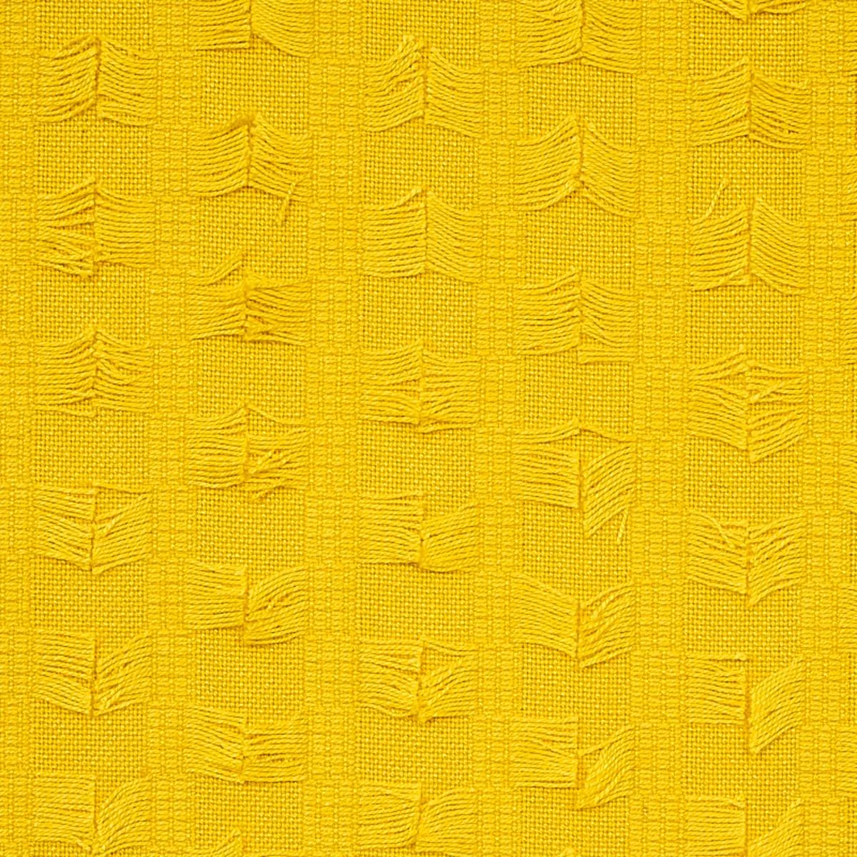 Schumacher 73582 Montego Fringe Yellow fabric swatch