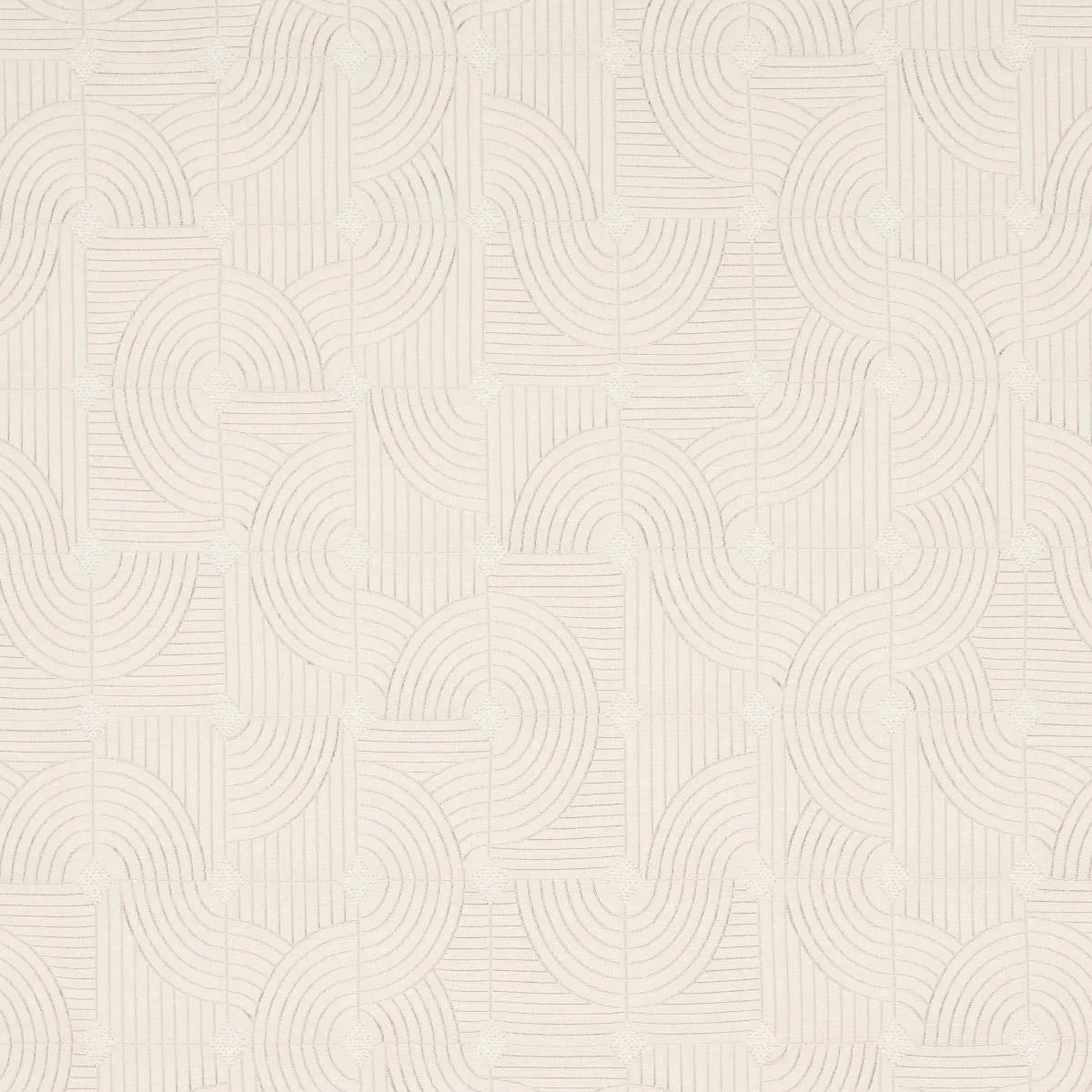 Schumacher 83440 Monterey Matelassé Birch fabric swatch