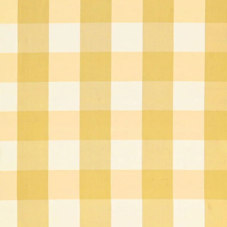 Schumacher 3455000 Montgomery Silk Plaid Sunrise fabric swatch