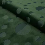 Schumacher 83190 Moon Phase Velvet Green fabric swatch