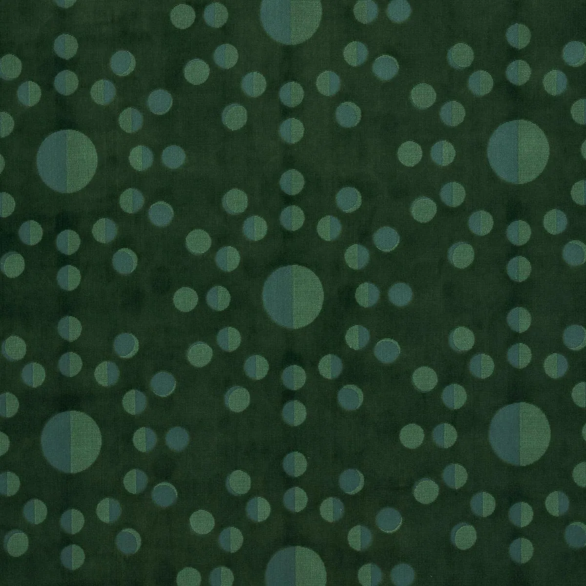 Schumacher 83190 Moon Phase Velvet Green fabric swatch