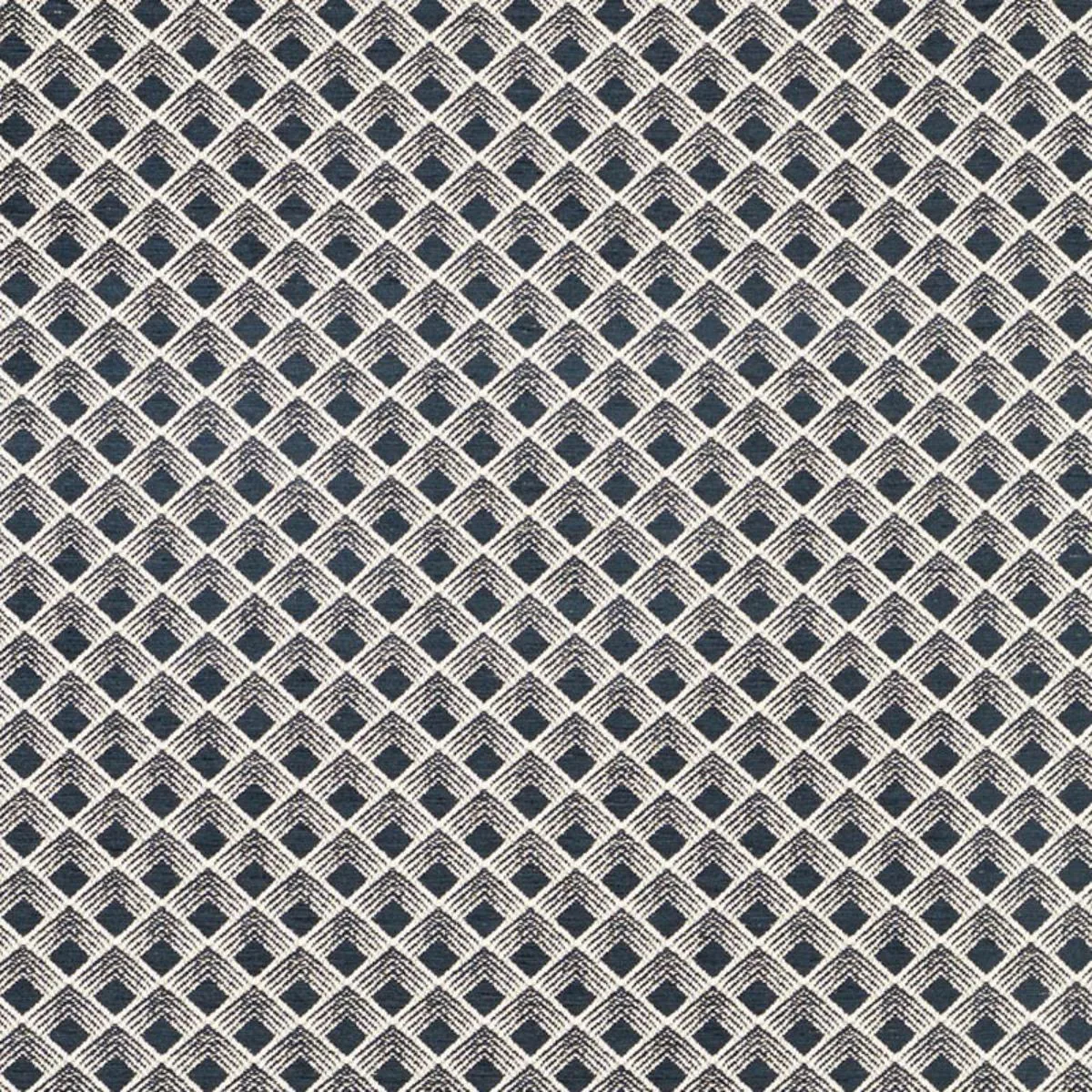 Schumacher 71170 Morgan Onyx fabric swatch