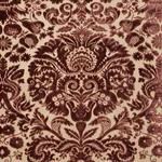Schumacher 74072 Morimont Velvet Rosewood fabric swatch