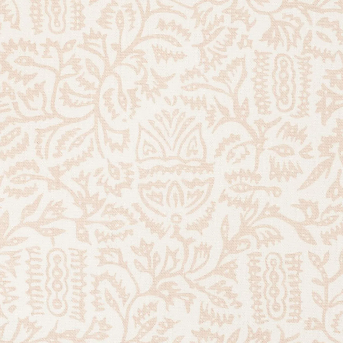 Schumacher 177770 Morris Blush fabric swatch