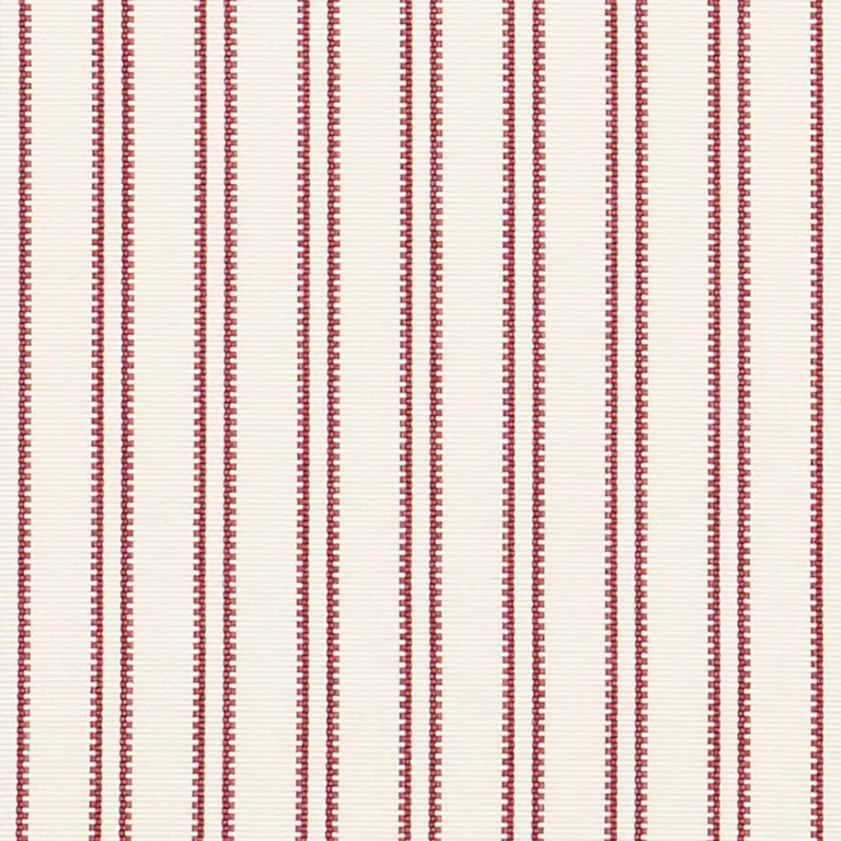 Schumacher 69864 Morrison Red fabric swatch
