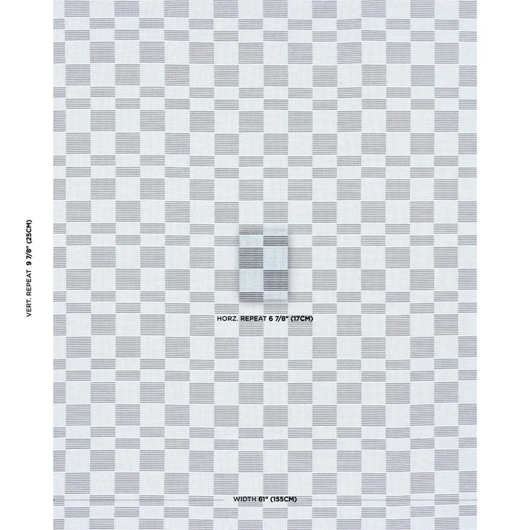 Schumacher 84280 Morro Indoor/Outdoor Chambray fabric swatch